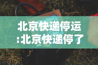 北京快递停运:北京快递停了?
